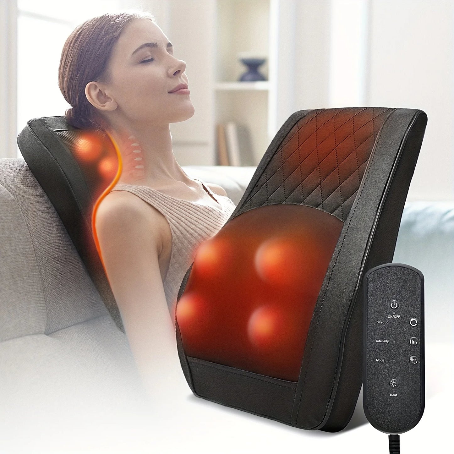 Acupressure Heated Neck Deep Tissue Massager