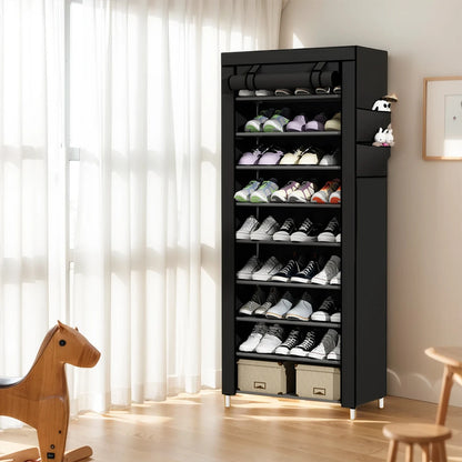 10 Layers Shoes Cabinet with Cover
