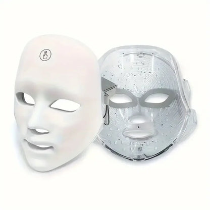 Rechargeable 7-color LED face mask