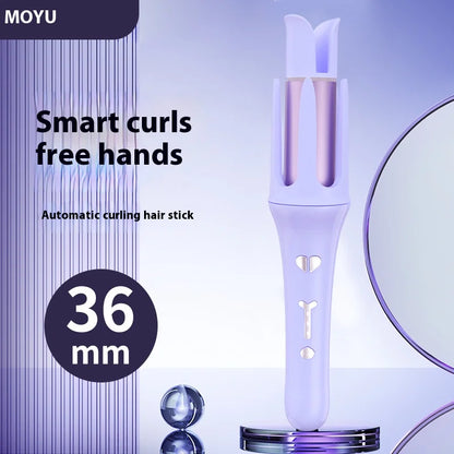 2 in 1 Rotating Ceramic Curler