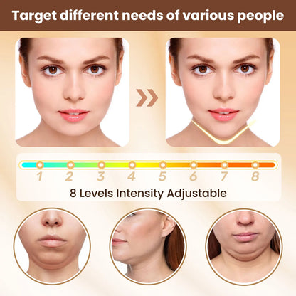 Electric V Face Lifting Micro-current Firming Facial Massager