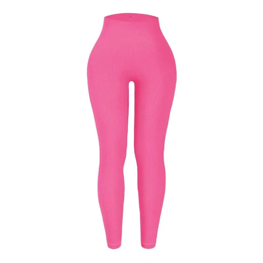 Women's Seamless Knitted  Yoga Pants High Waisted Leggings