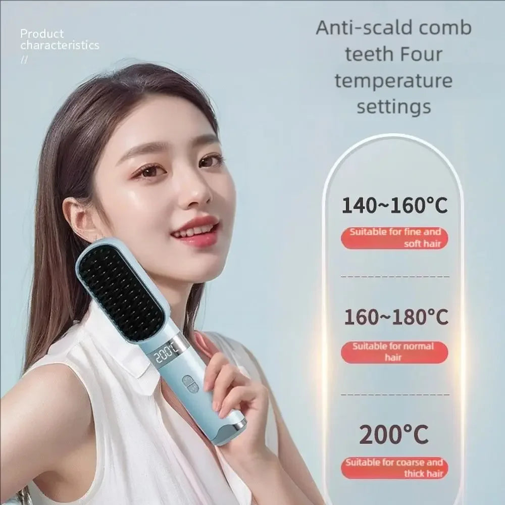 New Wireless Hair Straightener