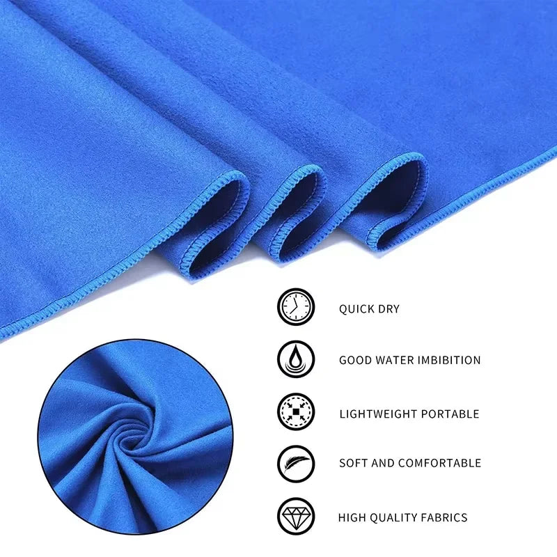 Quick Dry Beach Towel, Microfiber Travel Towel