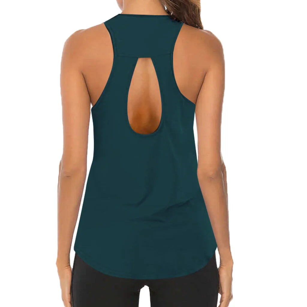 Yoga Tops Loose Breathable Tank Tops