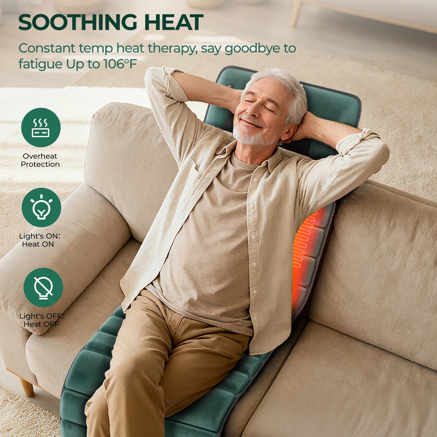 Full Body Massage Mat With Heat