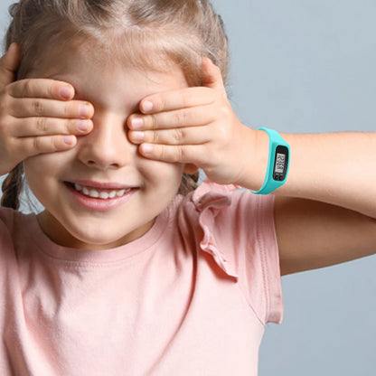 LED Bracelet Walking Running Pedometer