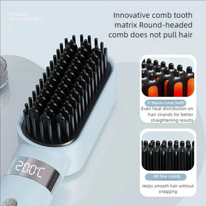 New Wireless Hair Straightener