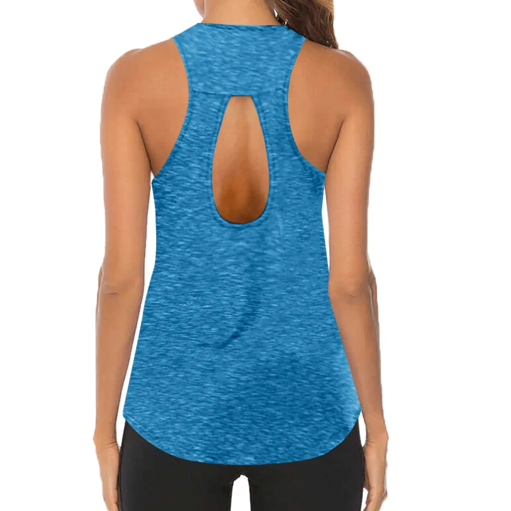 Yoga Tops Loose Breathable Tank Tops