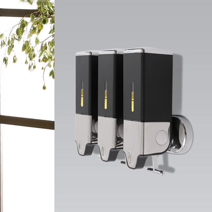 Triple Wall Mount Soap Dispenser