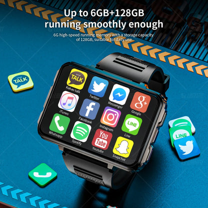 Android Watch Phone Square Big Screen Wifi 4G