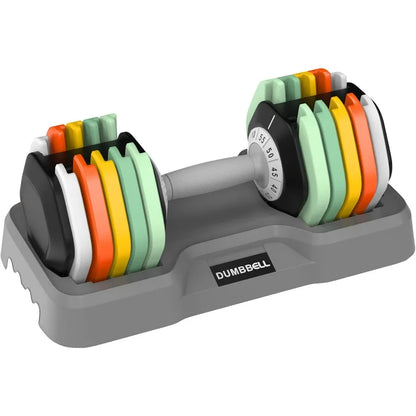 55 lbs Adjustable Dumbbell Set