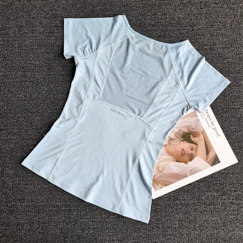 Women's Sports Workout Top T-shirt