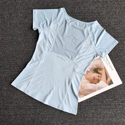 Women's Sports Workout Top T-shirt