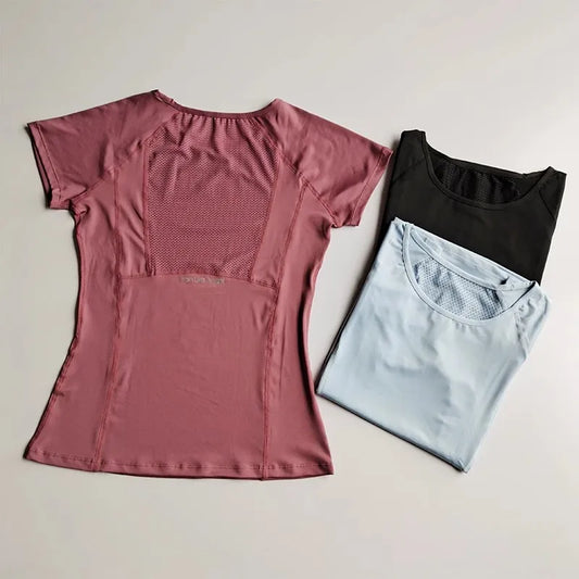 Women's Sports Workout Top T-shirt