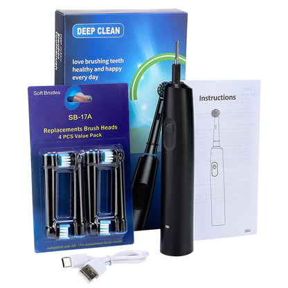 Electric Toothbrush Cordless USB Rechargeable