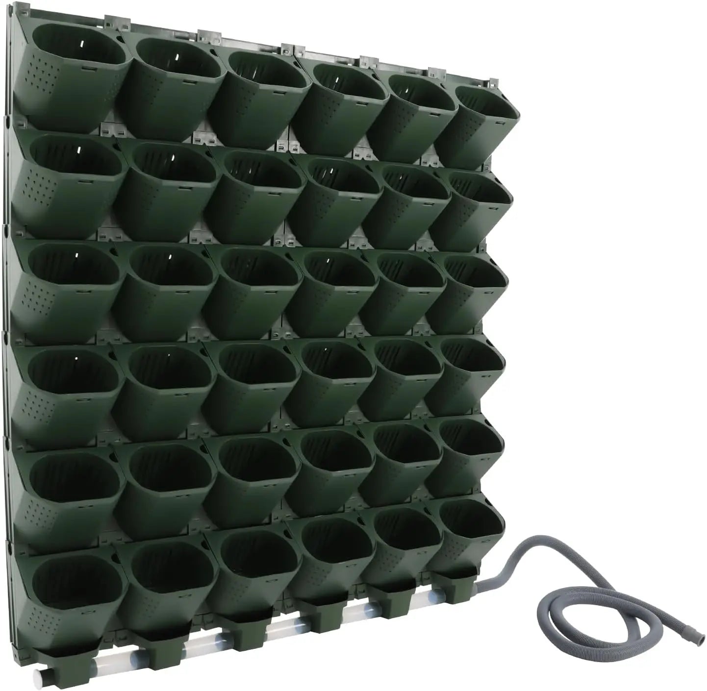 Smart Self-Watering Vertical Garden Planter with 36 Pockets, Stackable Wall Planter,Wall-Mounted Plastic Plant Flower Grow Pots