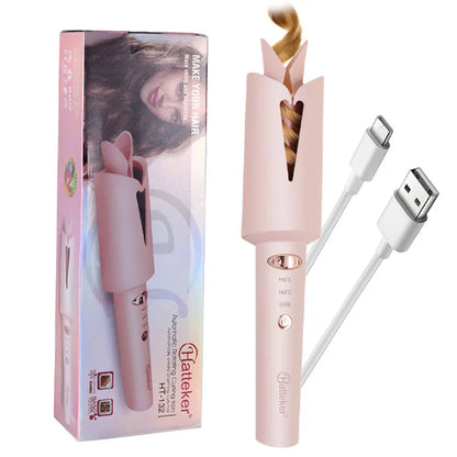 Cordless Rotating Curling Iron
