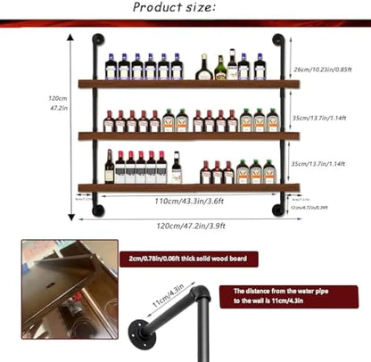 Wine Rack With LED Lights