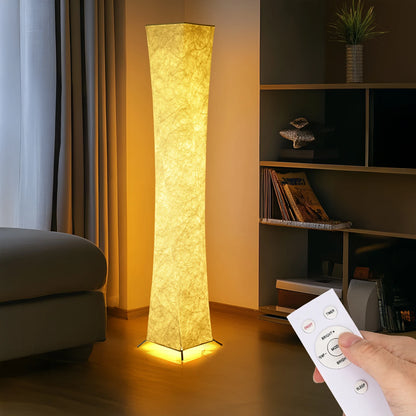 Soft Light Floor Lamp, 52" Simple Design Slim Warm Light
