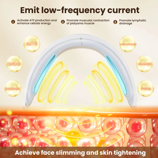 Electric V Face Lifting Micro-current Firming Facial Massager