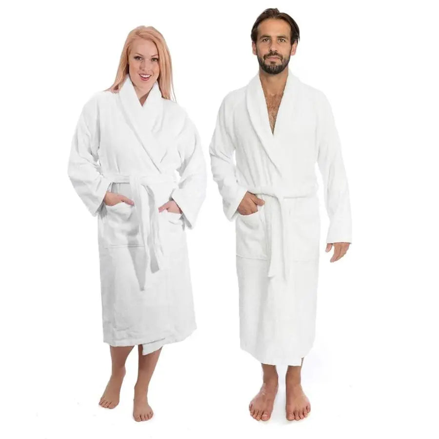 Luxury 100 Turkish Cotton Terry Cloth Bath Robe
