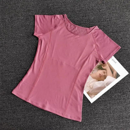 Women's Sports Workout Top T-shirt