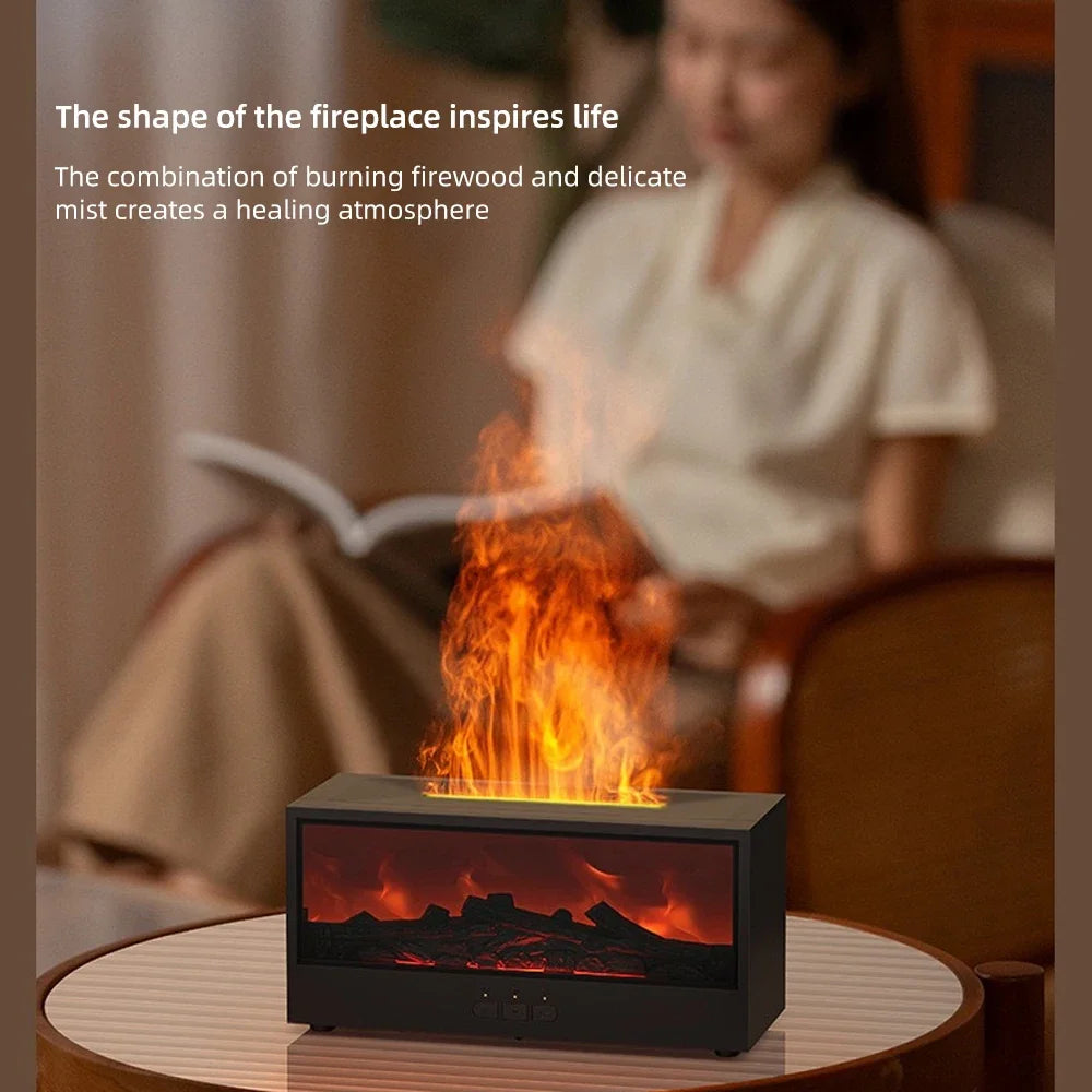 Desktop  Fireplace with Atmosphere Light