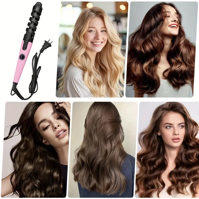2 In 1 Curling Iron, Hair Straightener