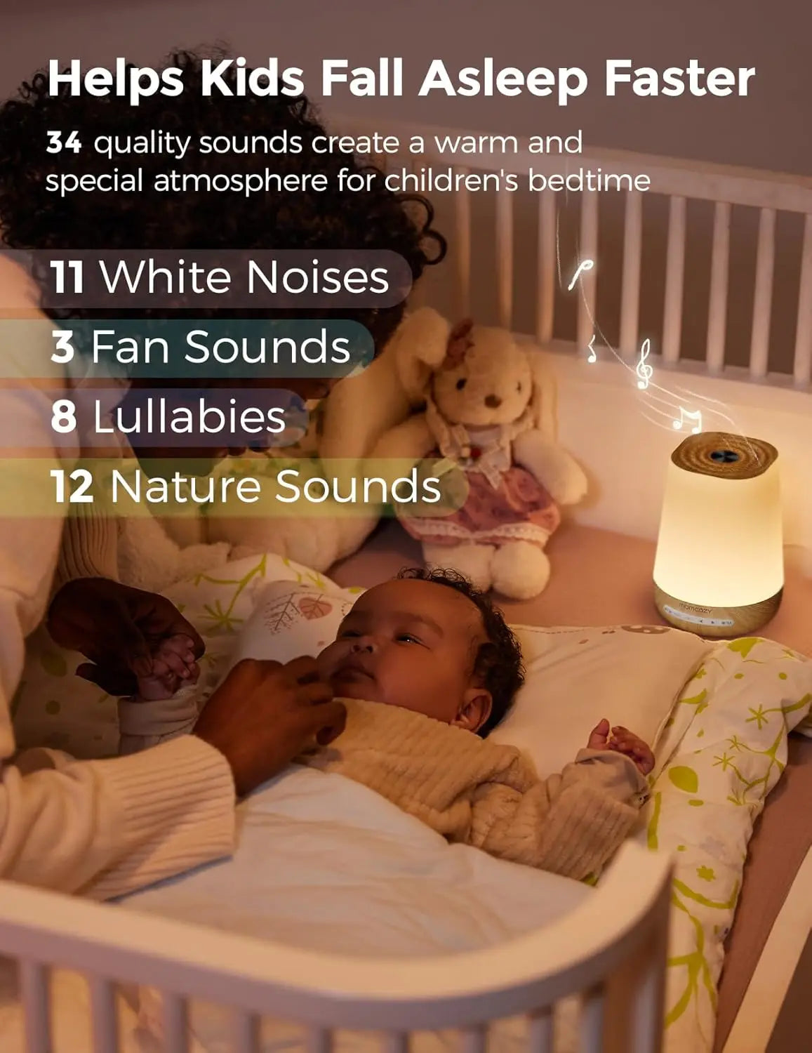 White Noise Machine with Night Light