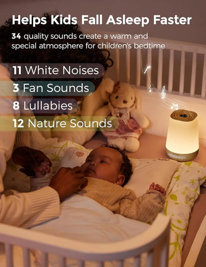 White Noise Machine with Night Light