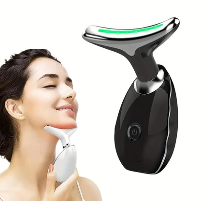 7LED Color Vibrating Neck Device