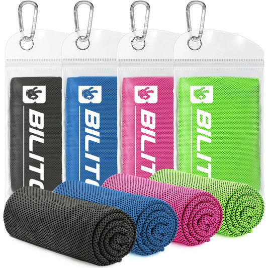 4 Pack Soft Breathable Cold Towel