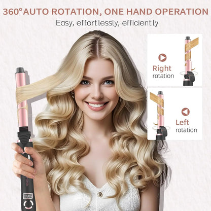 Rotating Curling Iron Automatic Curling Wand