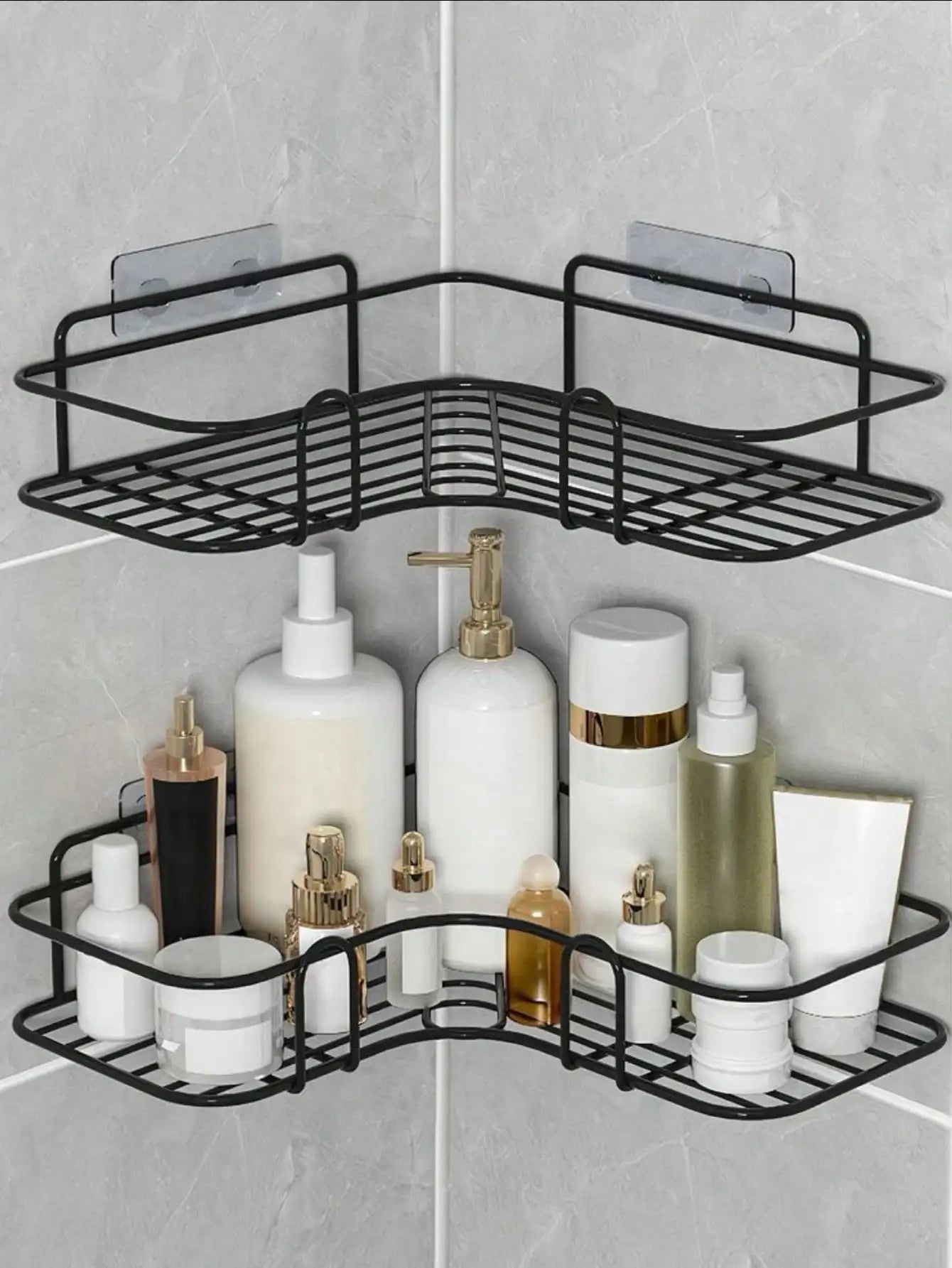 Triangle Corner Rack: Bathroom Kitchen