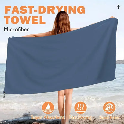 Quick Dry Beach Towel, Microfiber Travel Towel