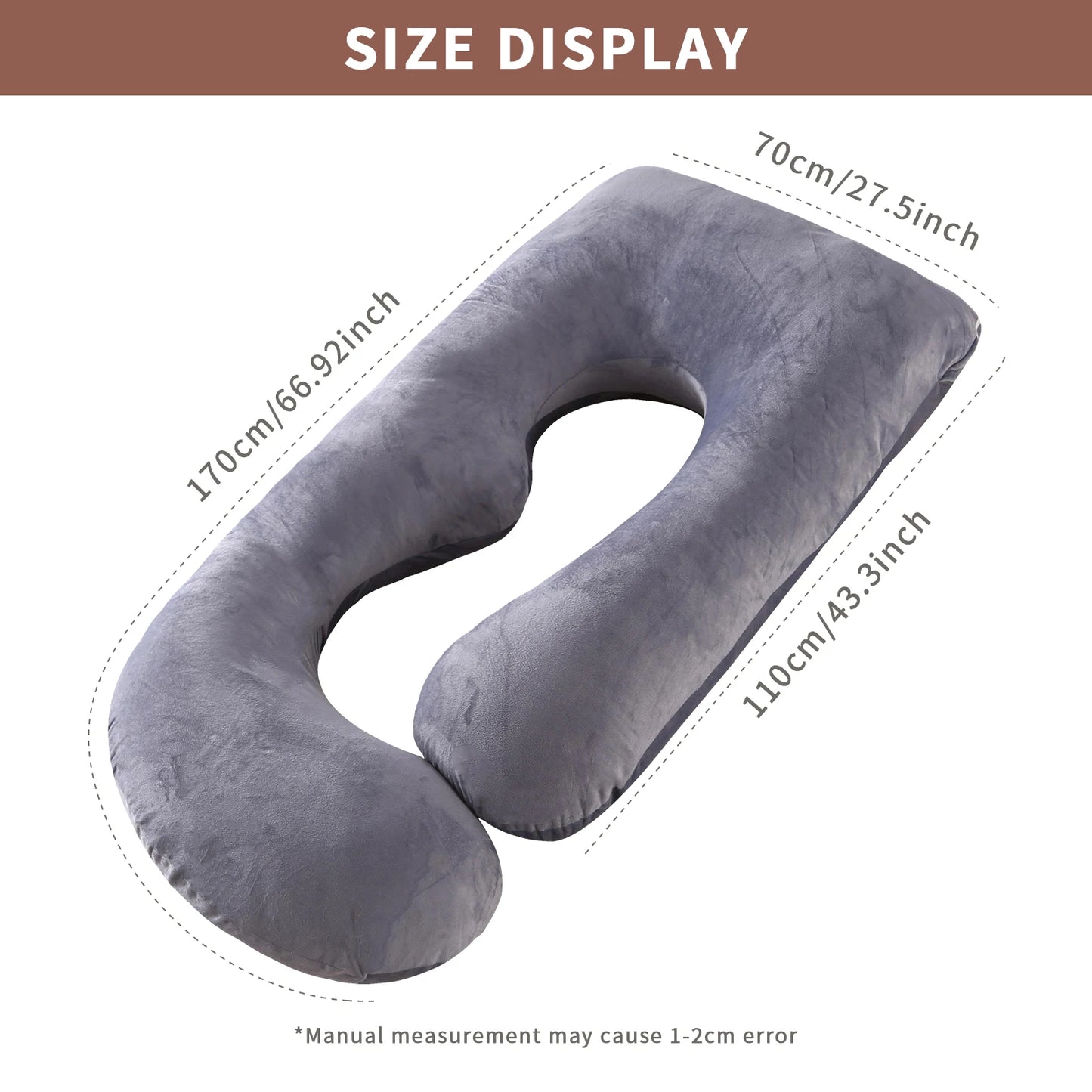 Pregnancy Pillows For Sleeping, G Shaped Full Body
