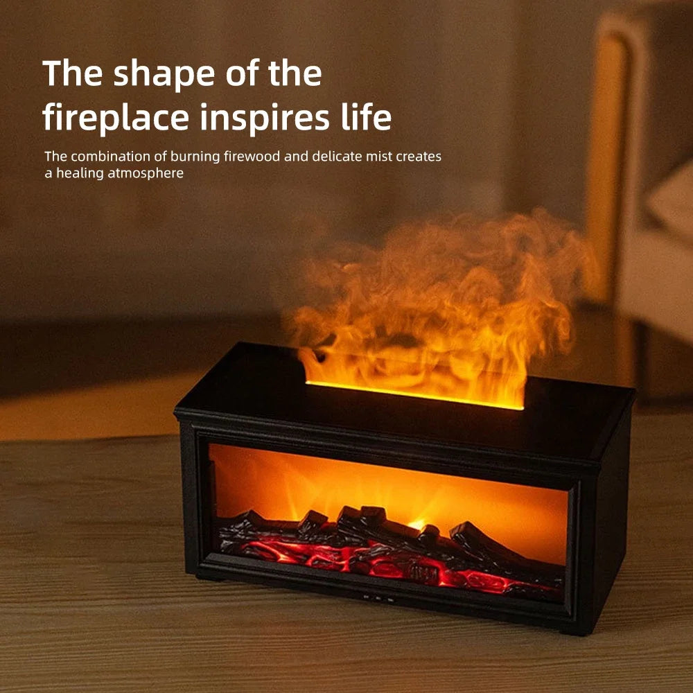 Desktop  Fireplace with Atmosphere Light