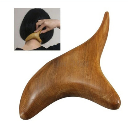 Triangle Wooden Neck Massager