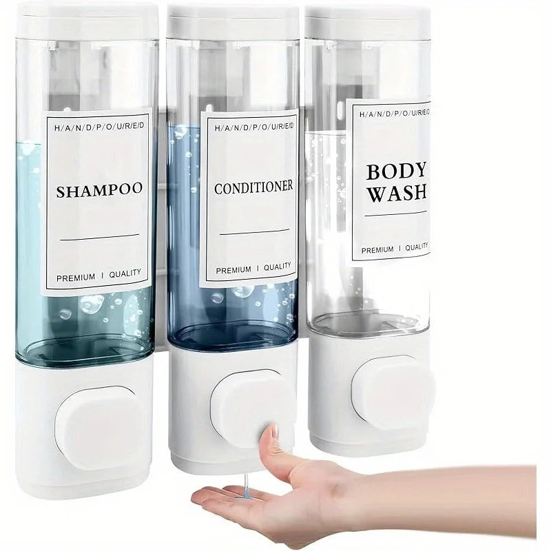 3-in-1 Shampoo and Conditioner Dispenser