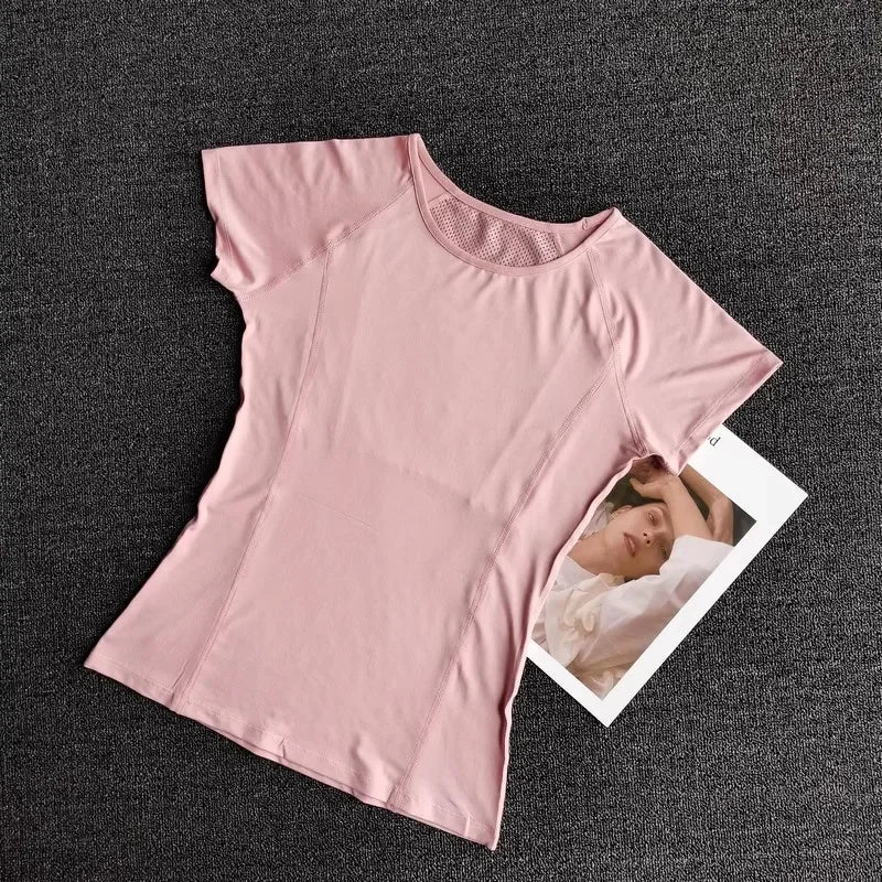 Women's Sports Workout Top T-shirt