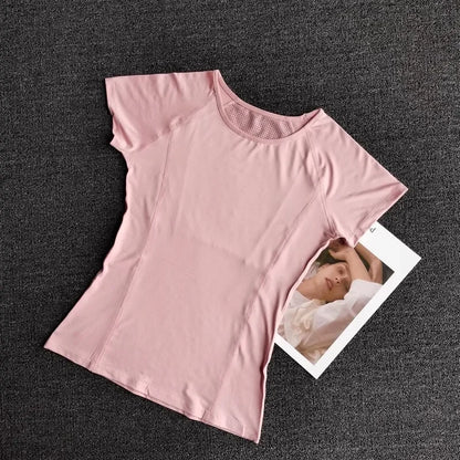 Women's Sports Workout Top T-shirt