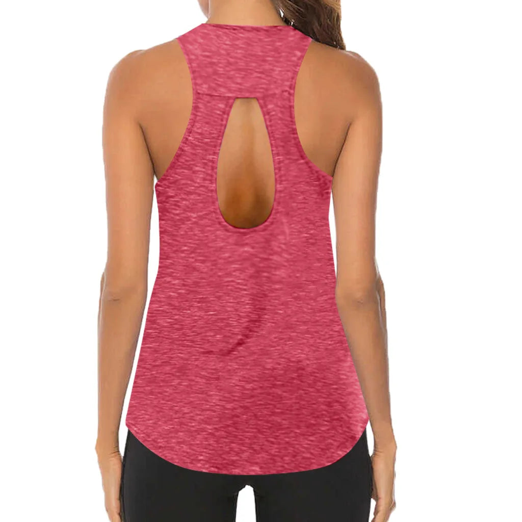 Yoga Tops Loose Breathable Tank Tops