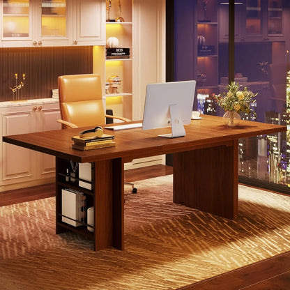 Modern Desk With Storage