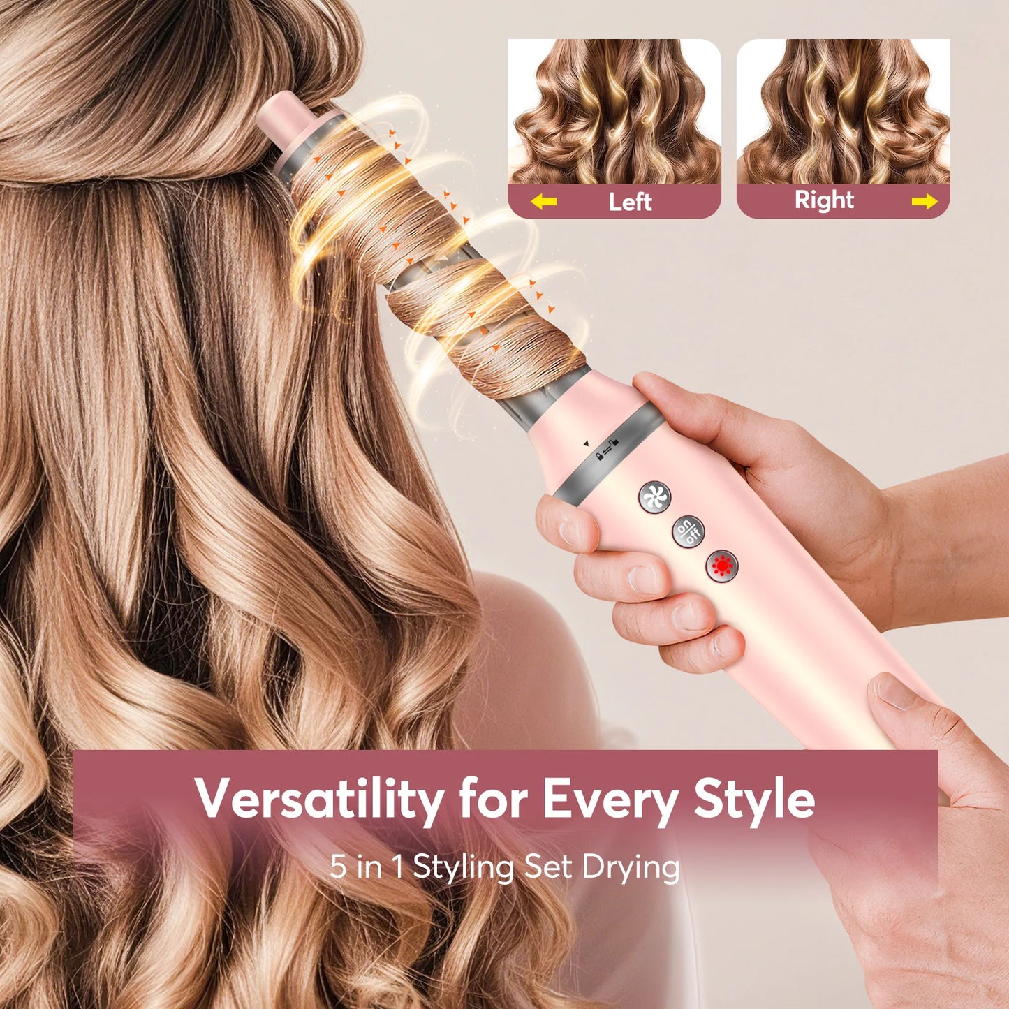 5 in 1 High Speed Hair Dryer