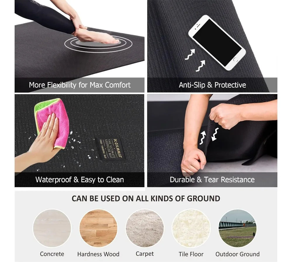 Extra Thick Large Yoga Mat