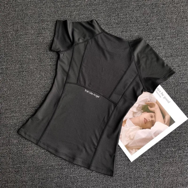 Women's Sports Workout Top T-shirt