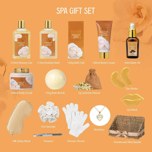 Vanilla Bath & Body Gift Set