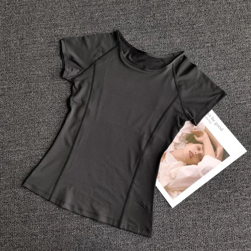 Women's Sports Workout Top T-shirt