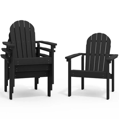 Stackable Modern Adirondack Chairs Set of 4